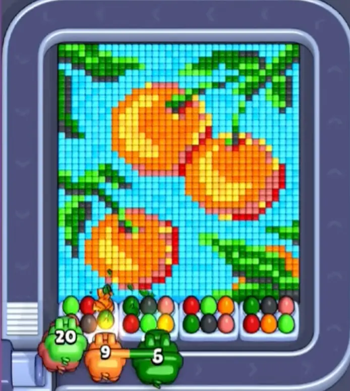Pixel Flow Level 1433 board preview