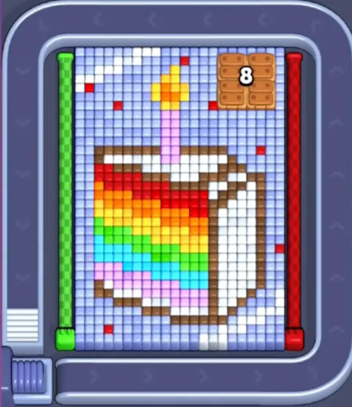 Pixel Flow Level 1434 board preview