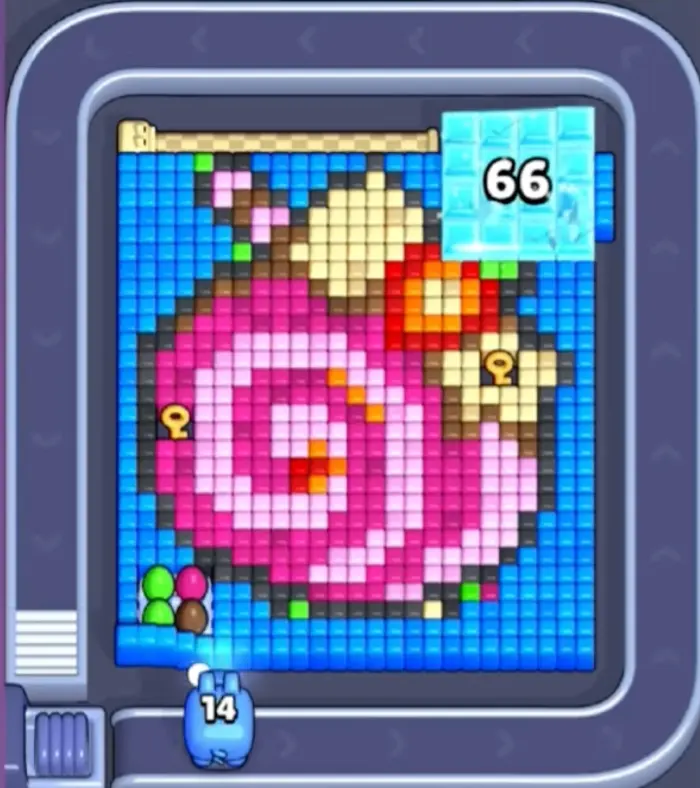 Pixel Flow Level 1435 board preview