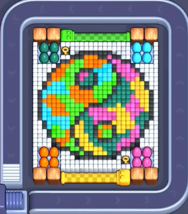 Pixel Flow Level 1437 board preview