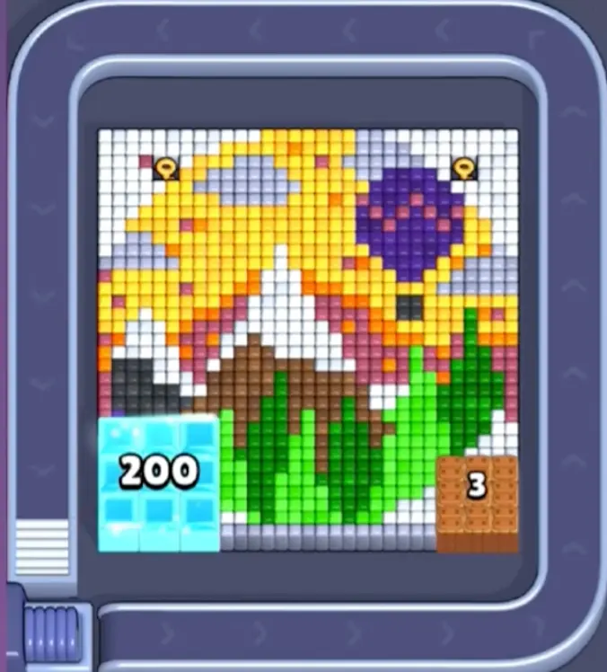 Pixel Flow Level 1444 board preview