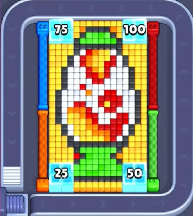 Pixel Flow Level 1449 board preview