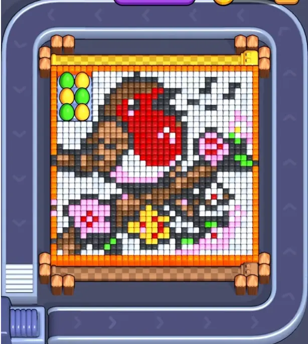 Pixel Flow Level 1458 board preview