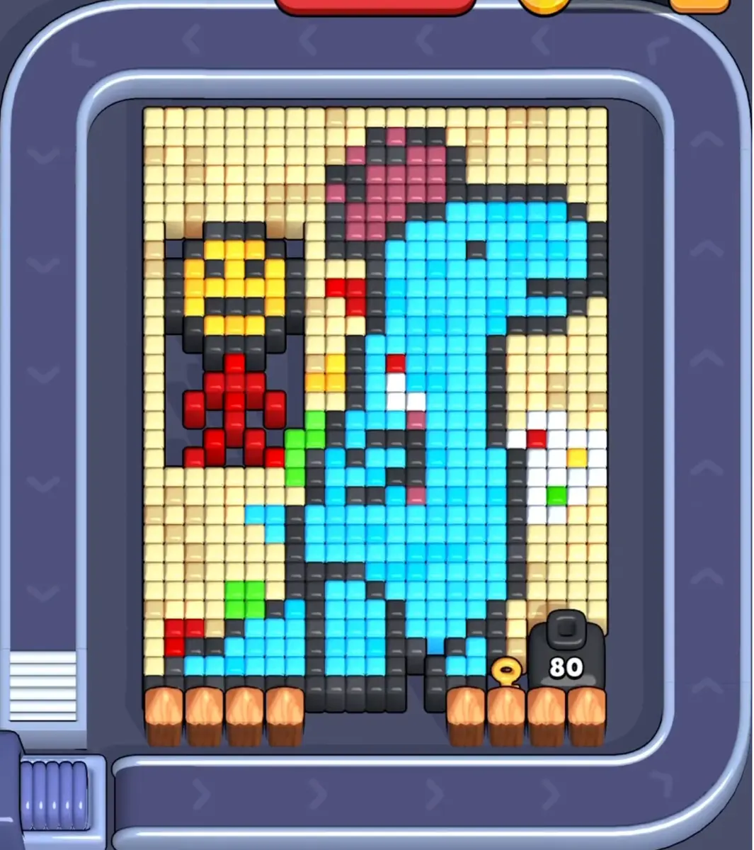 Pixel Flow Level 1464 board preview