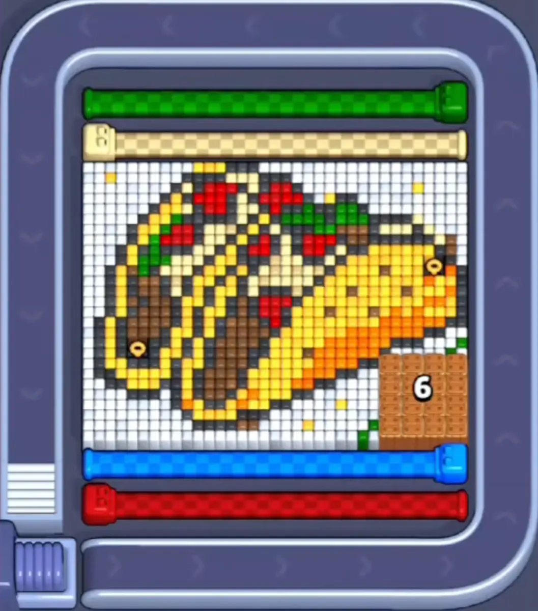 Pixel Flow Level 1472 board preview