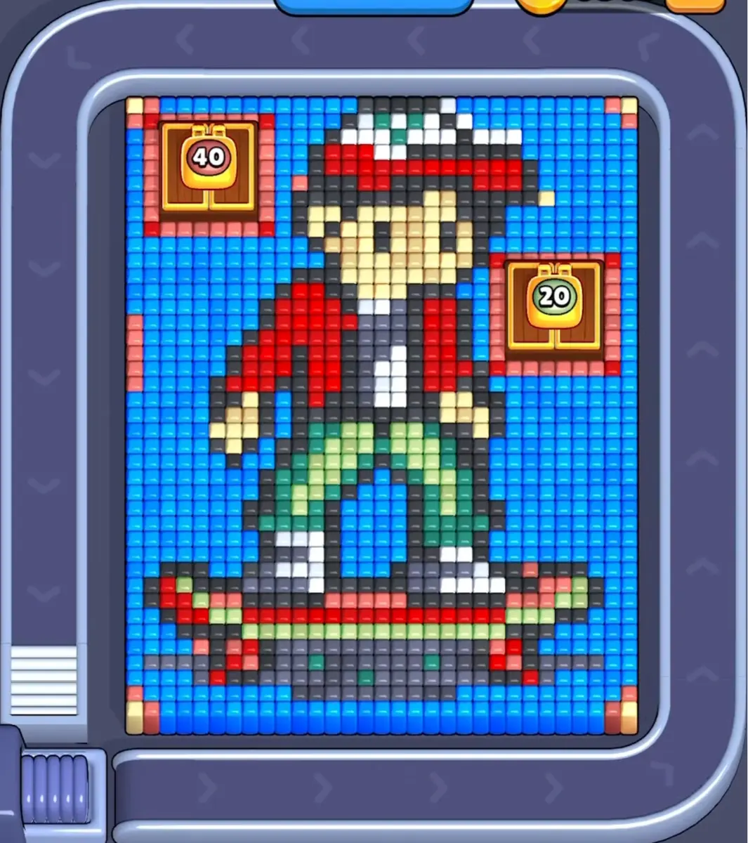 Pixel Flow Level 1475 board preview