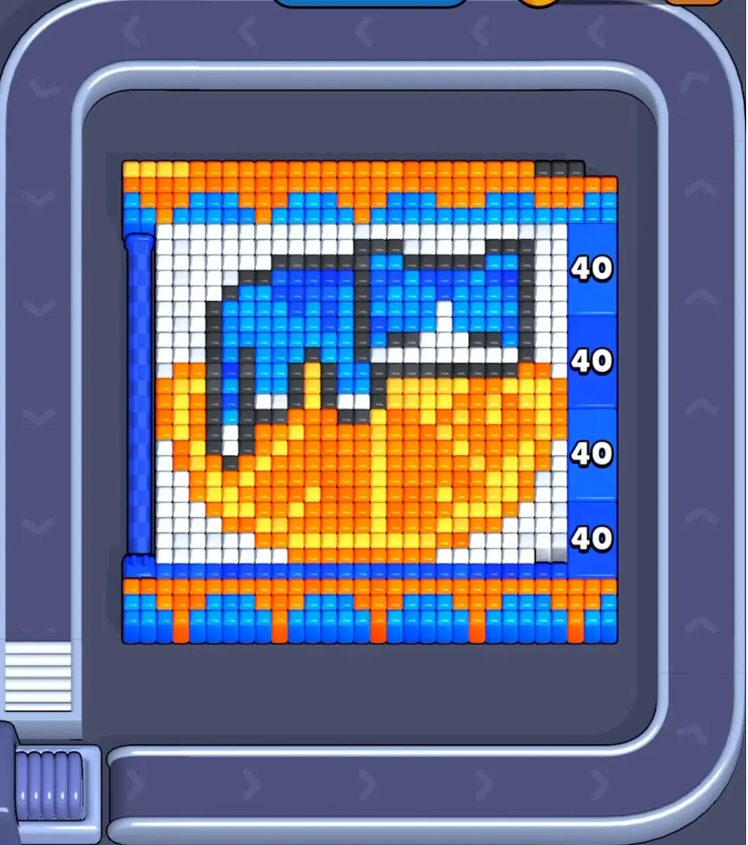 Pixel Flow Level 1476 board preview