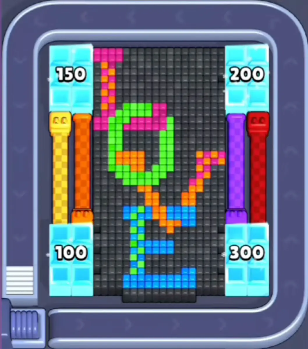 Pixel Flow Level 1484 board preview