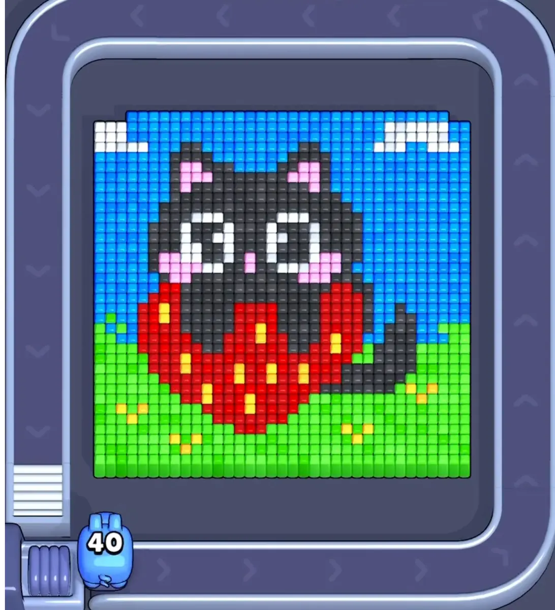 Pixel Flow Level 1487 board preview