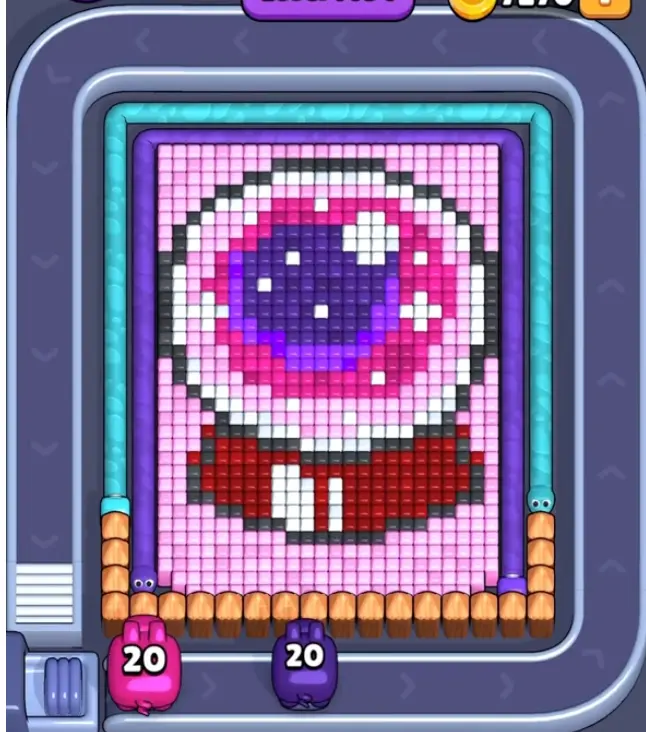Pixel Flow Level 1494 board preview