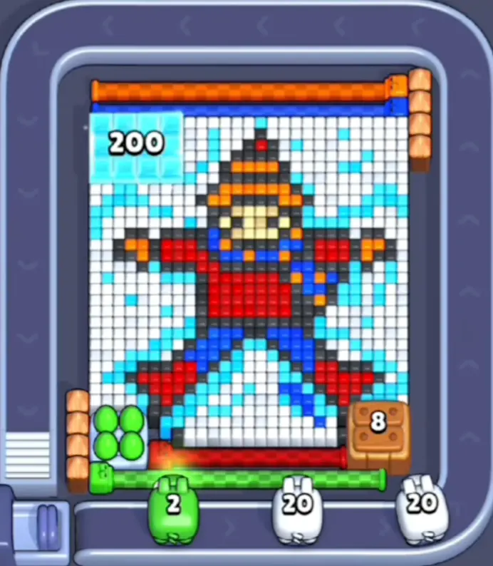 Pixel Flow Level 1499 board preview