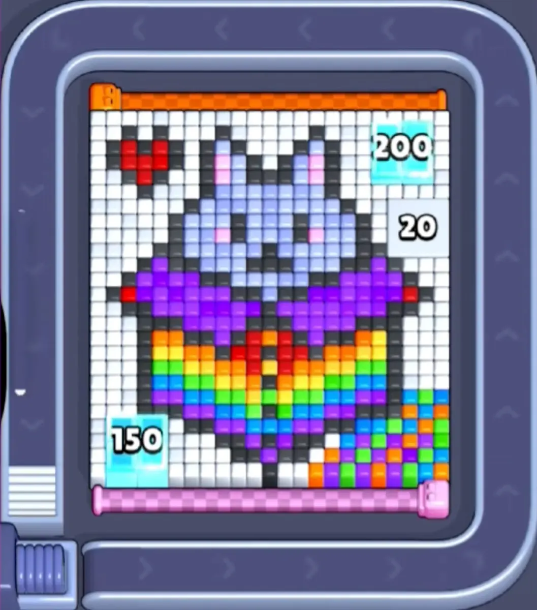 Pixel Flow Level 1504 board preview