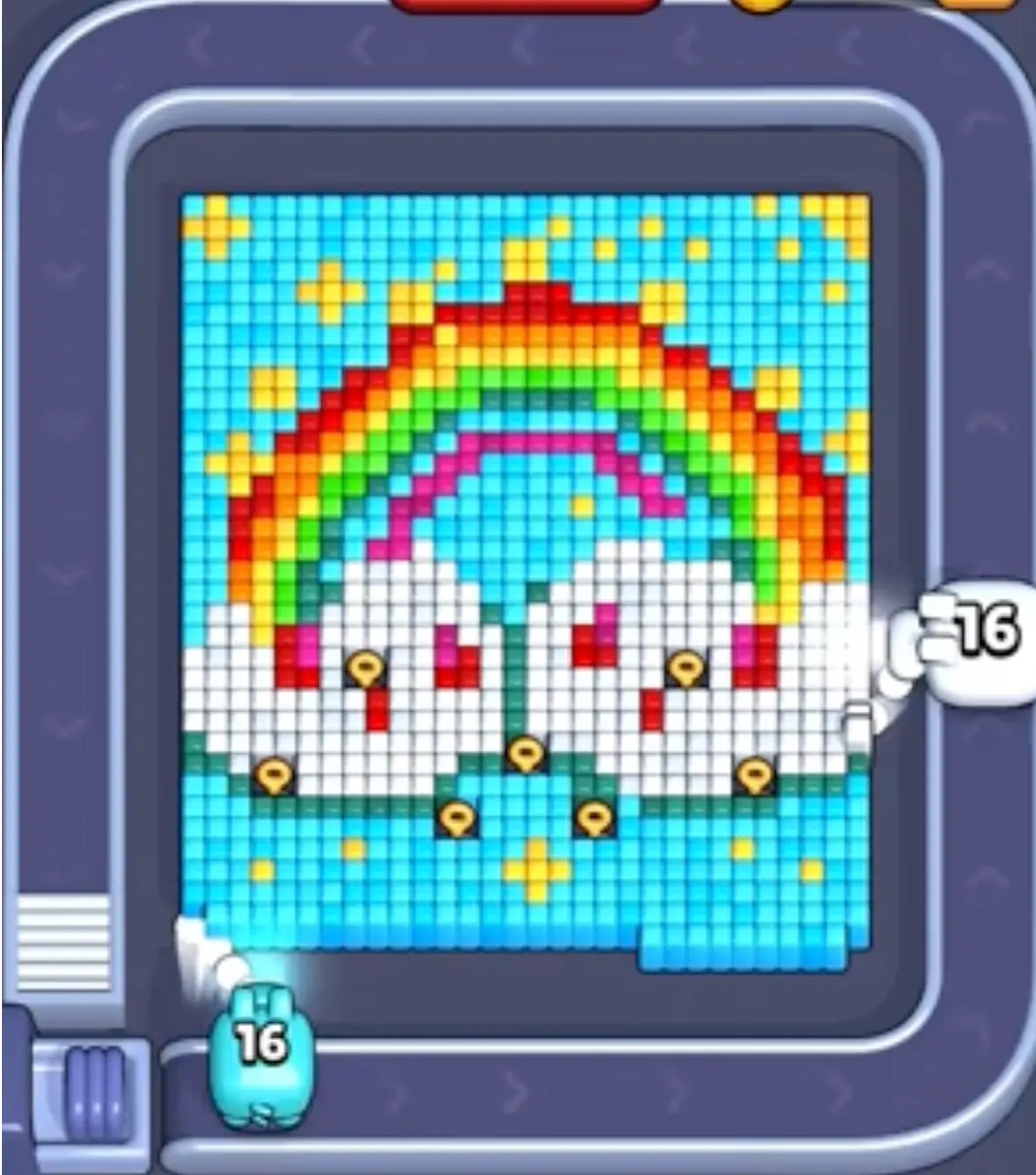 Pixel Flow Level 1510 board preview