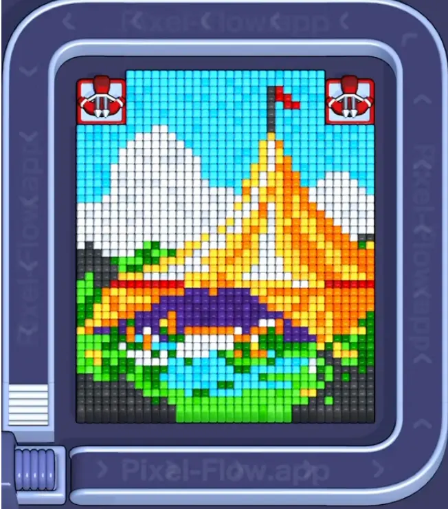 Pixel Flow Level 1532 board preview