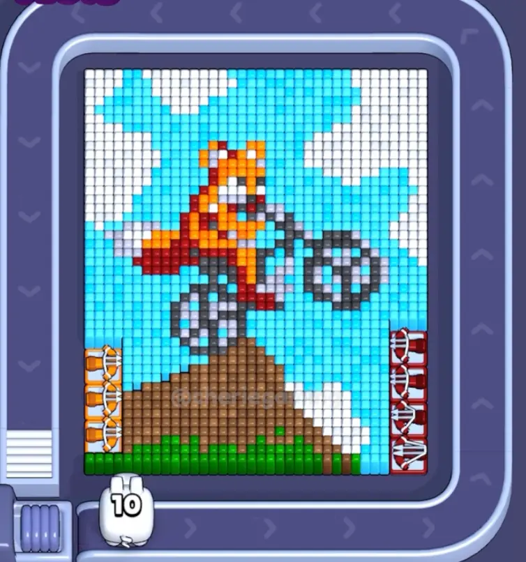 Pixel Flow Level 1533 board preview