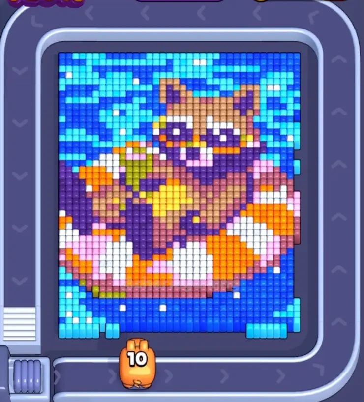 Pixel Flow Level 1535 board preview