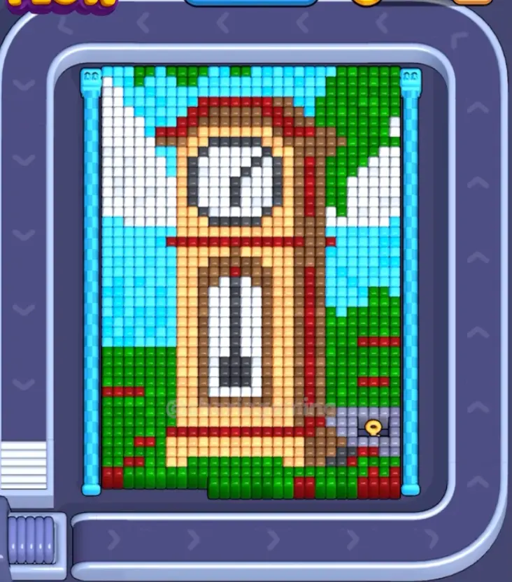Pixel Flow Level 1538 board preview