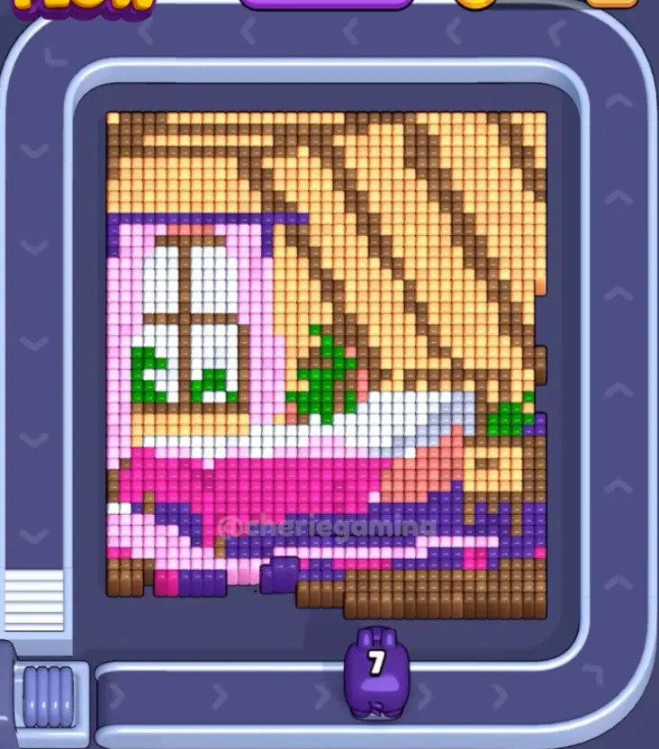 Pixel Flow Level 1539 board preview