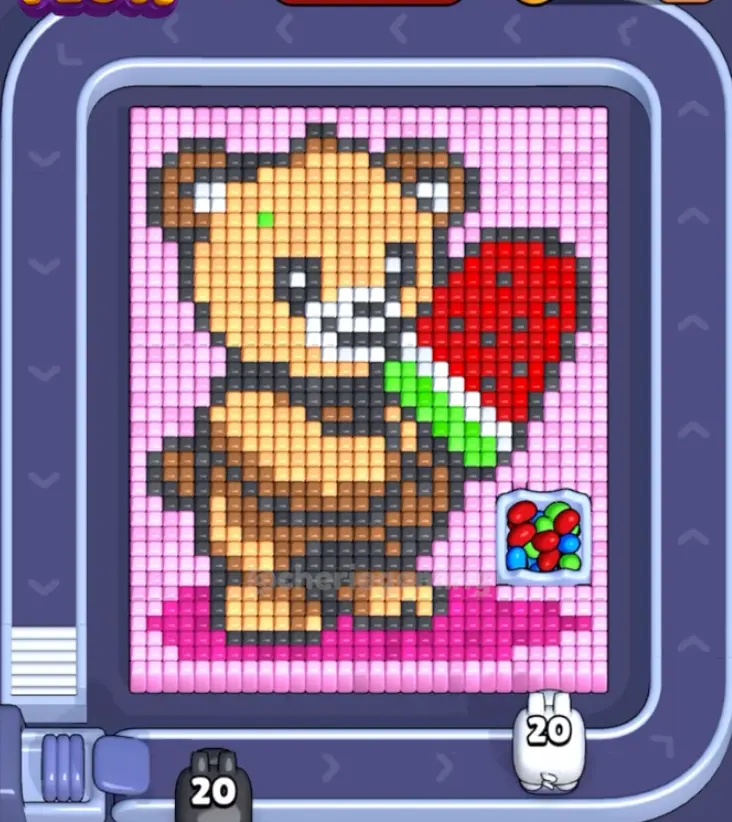 Pixel Flow Level 1540 board preview