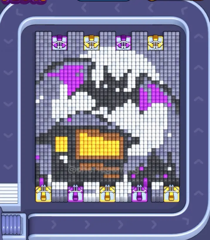 Pixel Flow Level 1541 board preview