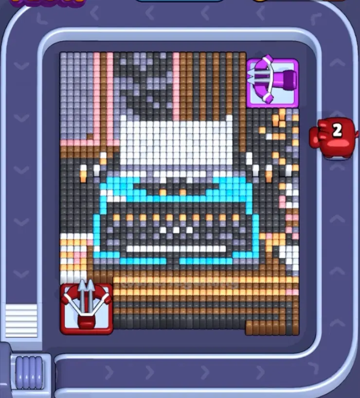 Pixel Flow Level 1542 board preview