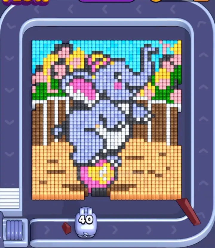 Pixel Flow Level 1545 board preview