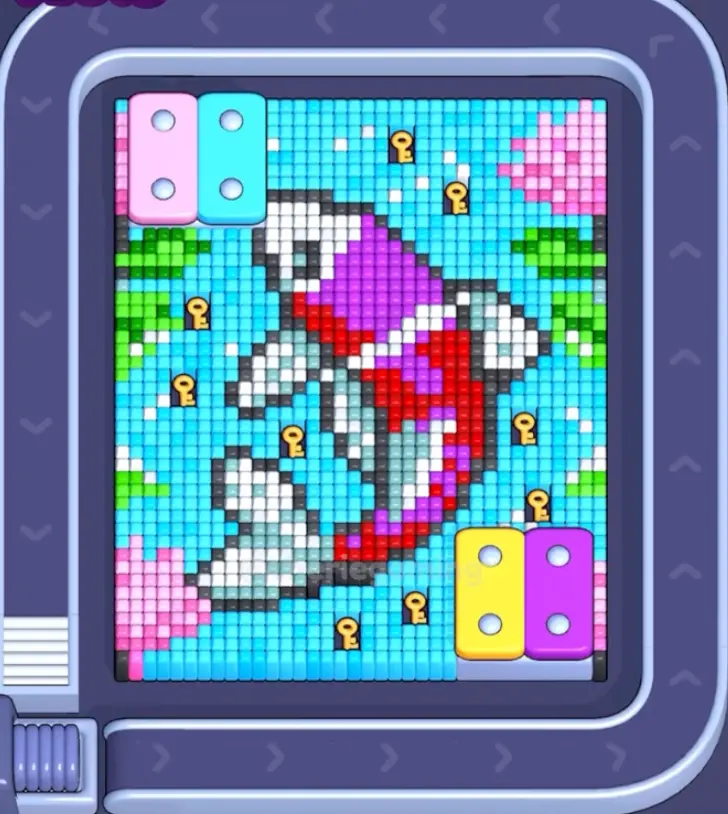 Pixel Flow Level 1546 board preview