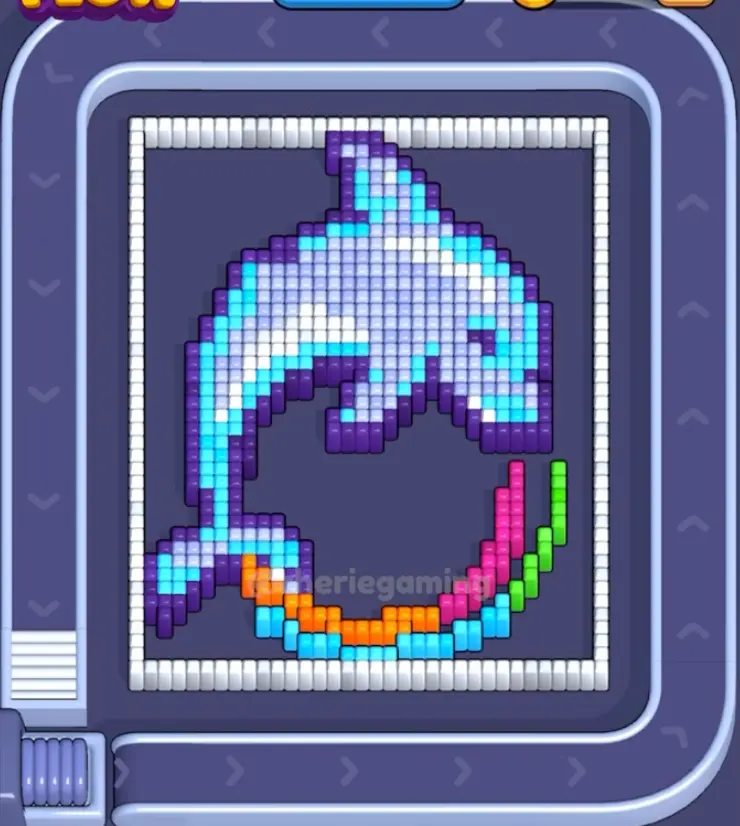 Pixel Flow Level 1551 board preview