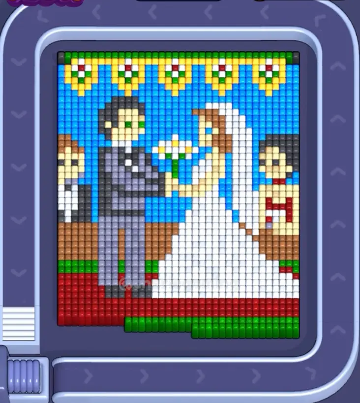 Pixel Flow Level 1552 board preview