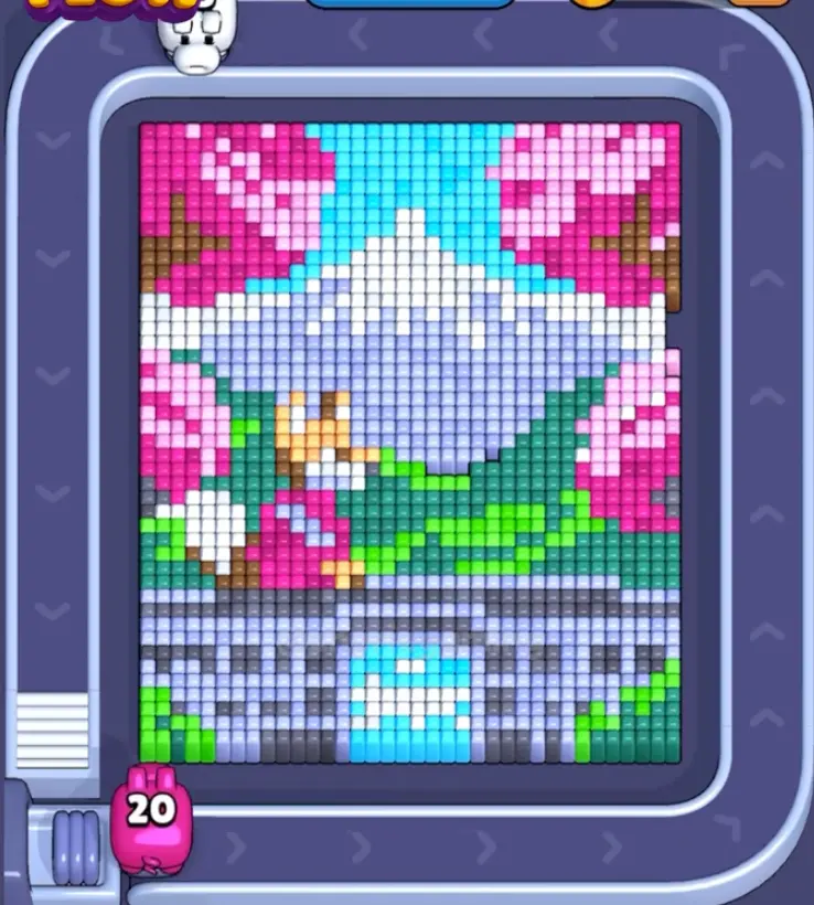 Pixel Flow Level 1564 board preview