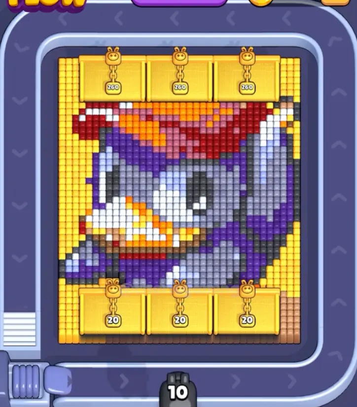 Pixel Flow Level 1565 board preview