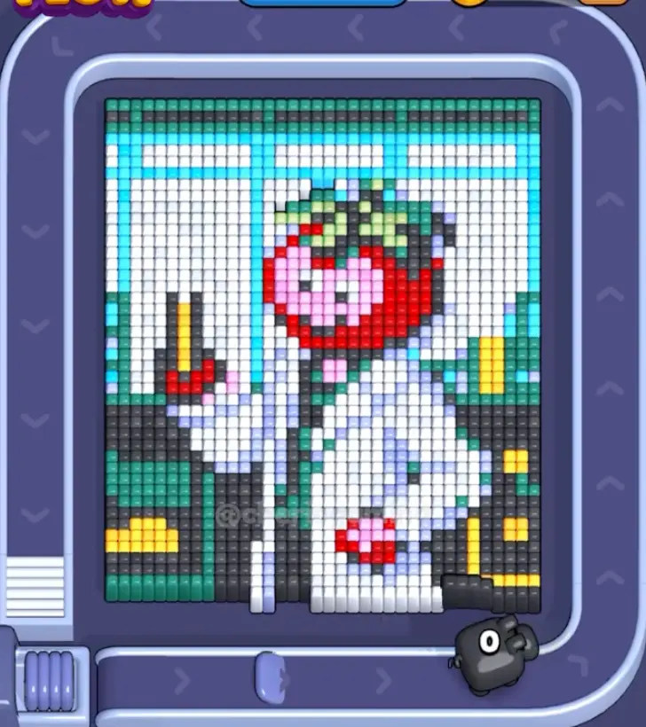 Pixel Flow Level 1568 board preview