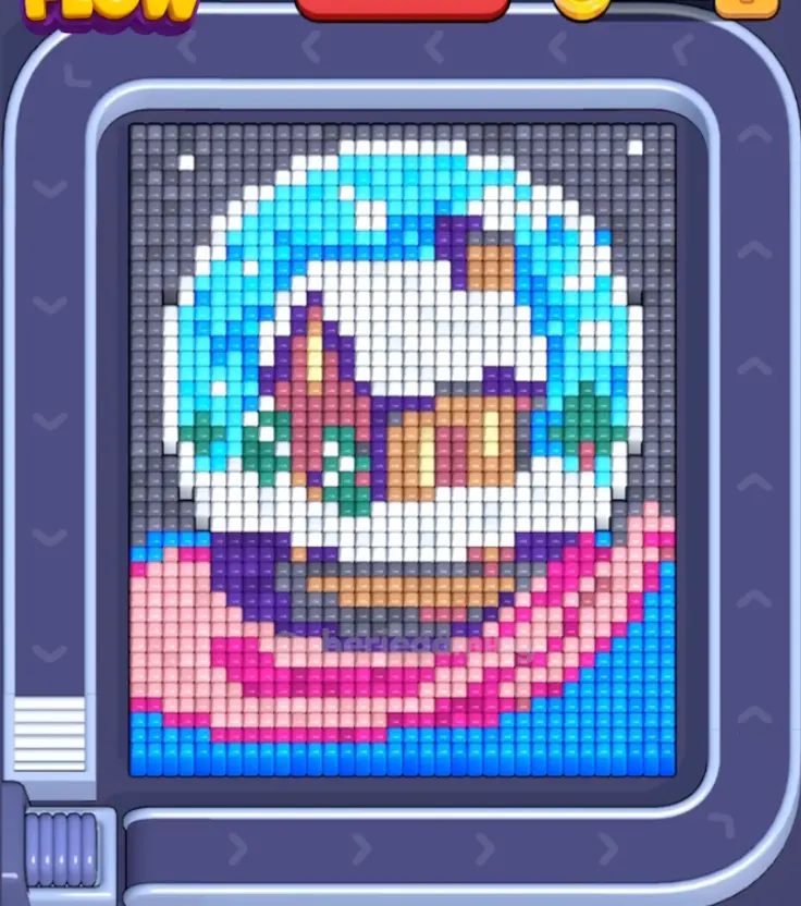 Pixel Flow Level 1570 board preview