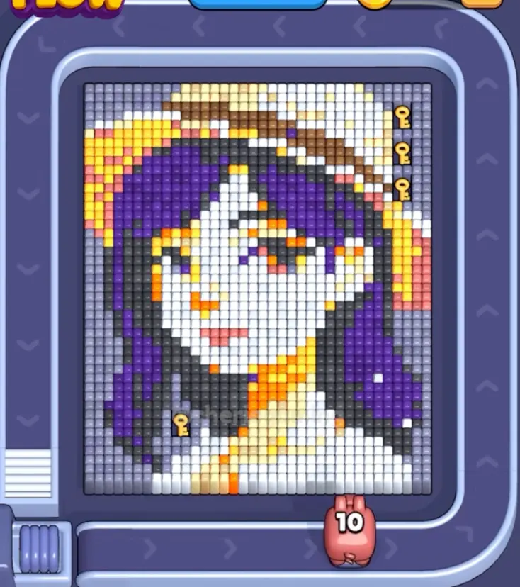 Pixel Flow Level 1573 board preview