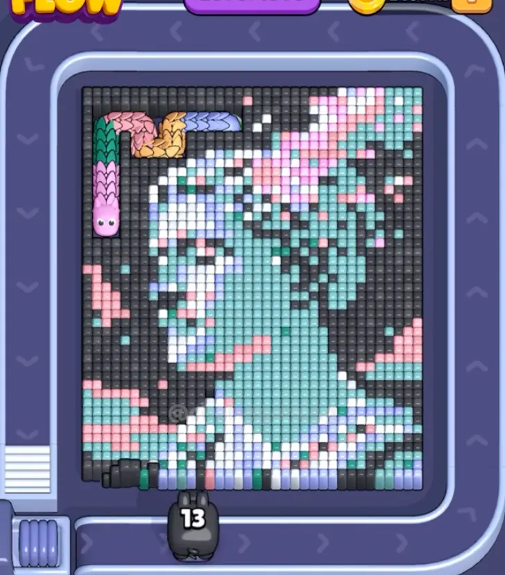 Pixel Flow Level 1575 board preview