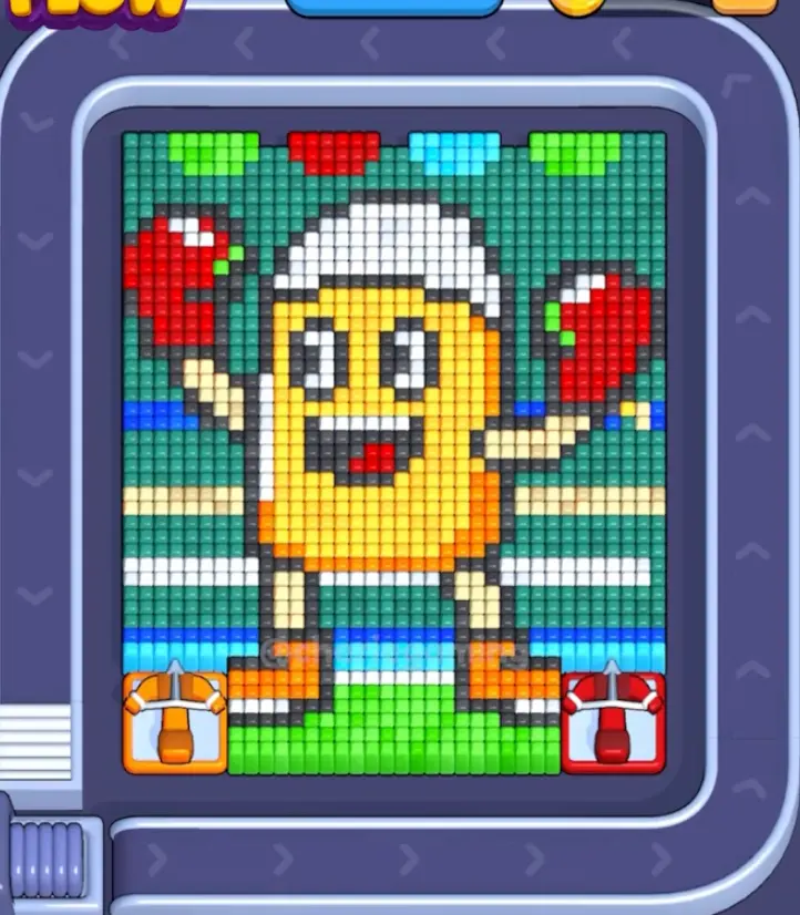 Pixel Flow Level 1578 board preview