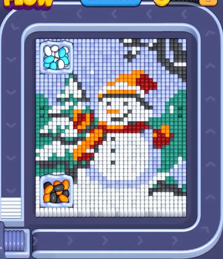 Pixel Flow Level 1581 board preview