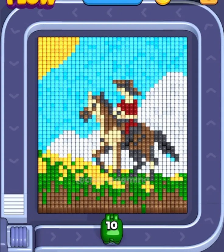Pixel Flow Level 1582 board preview