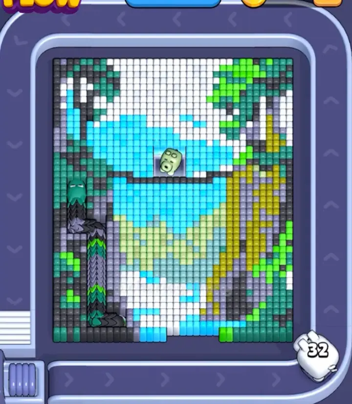 Pixel Flow Level 1586 board preview