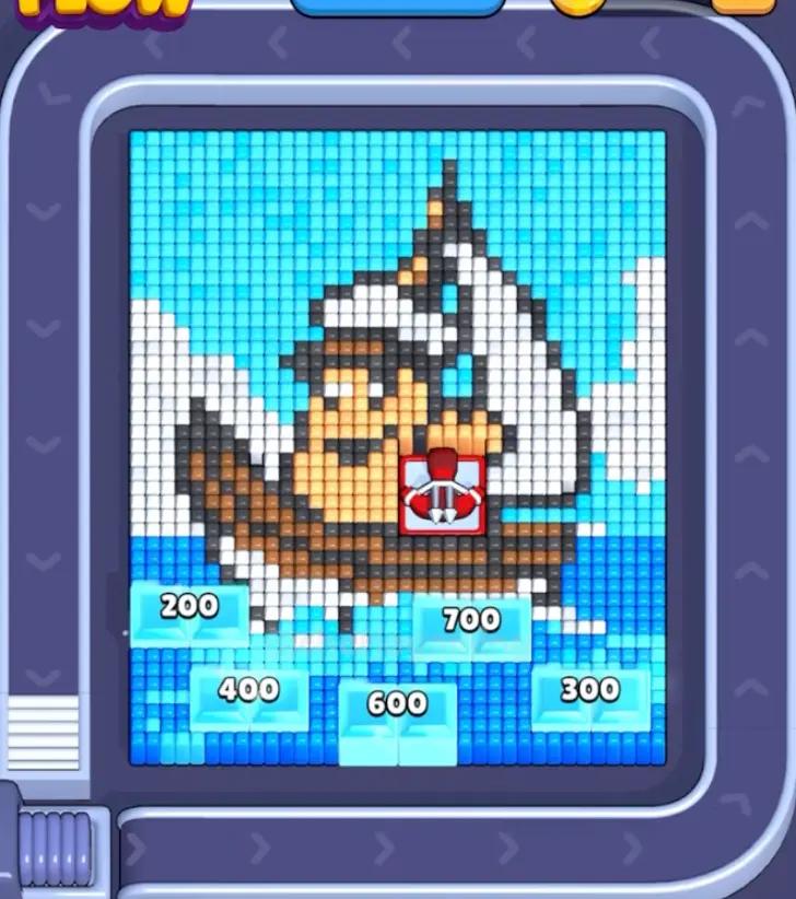 Pixel Flow Level 1594 board preview