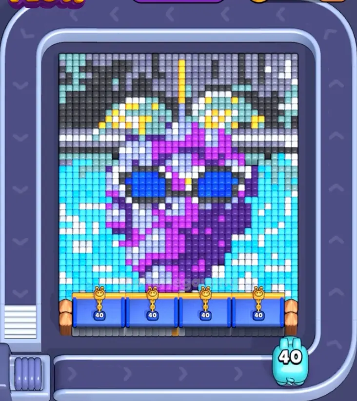 Pixel Flow Level 1595 board preview