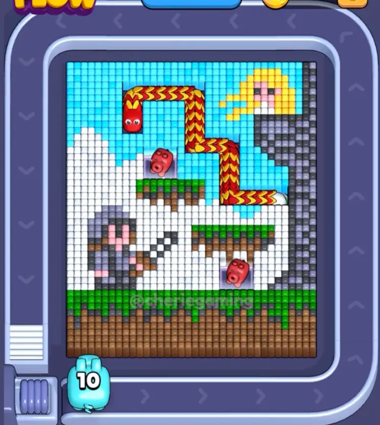 Pixel Flow Level 1607 board preview