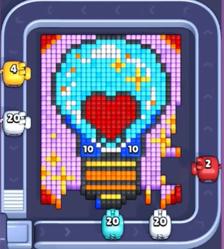 Pixel Flow Level 1612 board preview