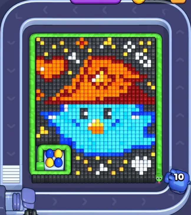 Pixel Flow Level 1614 board preview