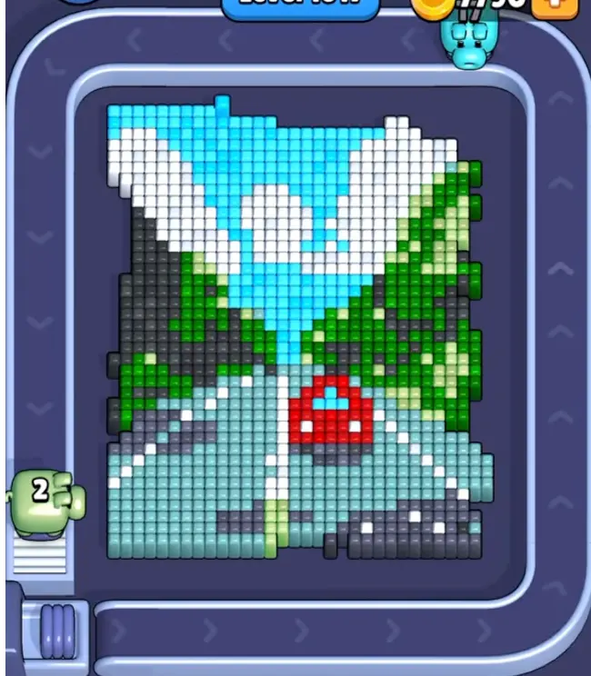 Pixel Flow Level 1617 board preview
