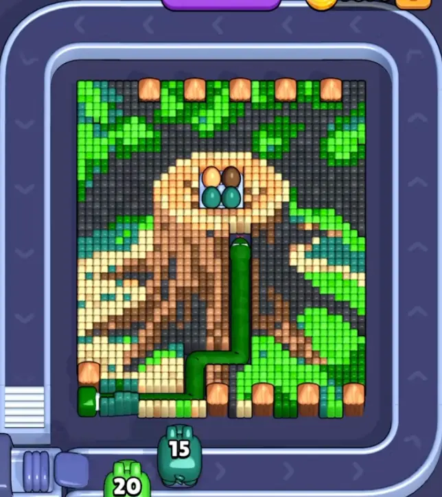 Pixel Flow Level 1619 board preview