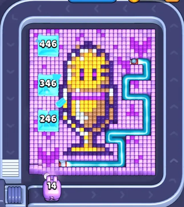 Pixel Flow Level 1622 board preview