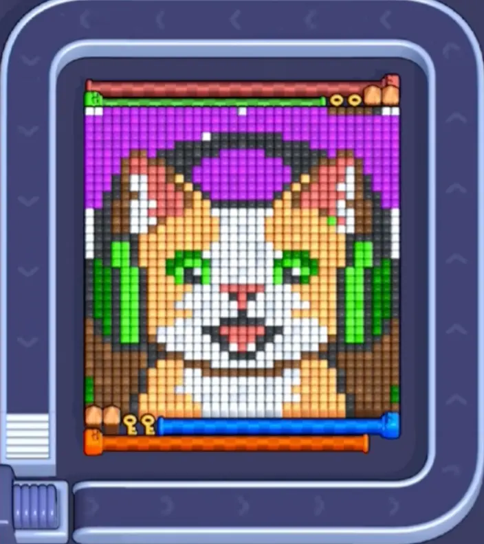 Pixel Flow Level 1623 board preview