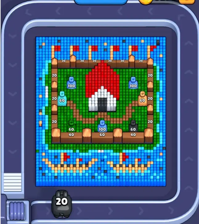 Pixel Flow Level 1626 board preview