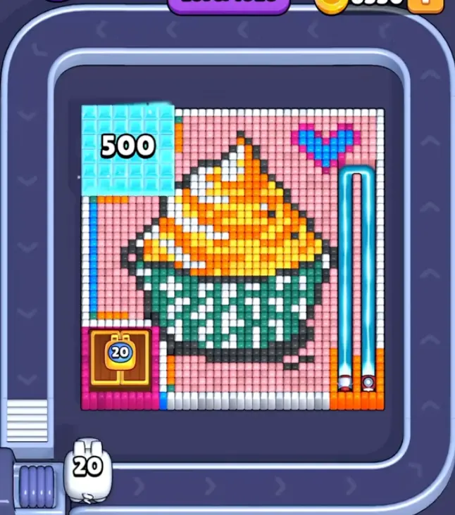 Pixel Flow Level 1628 board preview